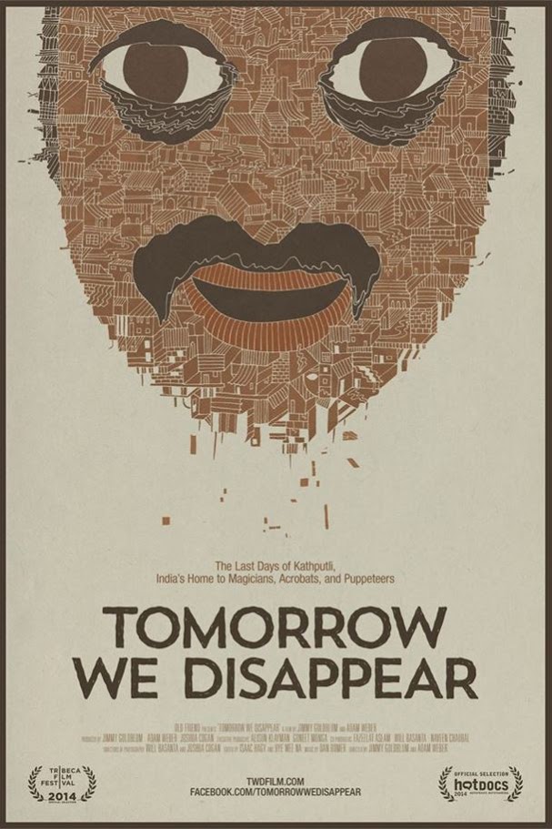 Poster for film: Tomorrow We Disappear.