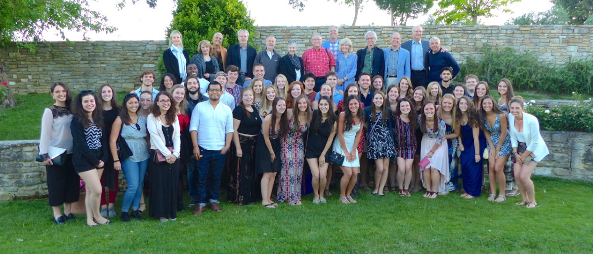 Students and faculty in Urbino last summer