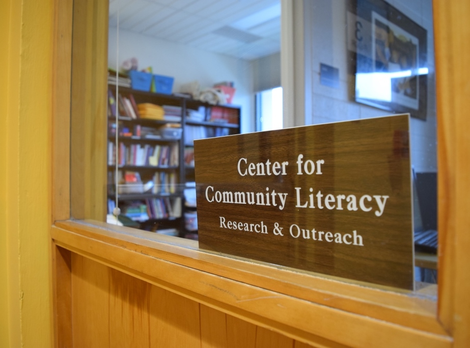 Community Literacy Center office, Eddy Hall