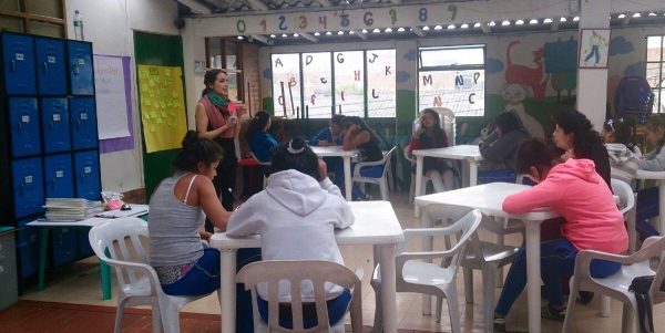 Classroom in Bogota, Colombia