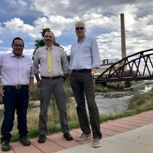 Eric Aoki, Chris Conner, and Greg Dickinson in Denver