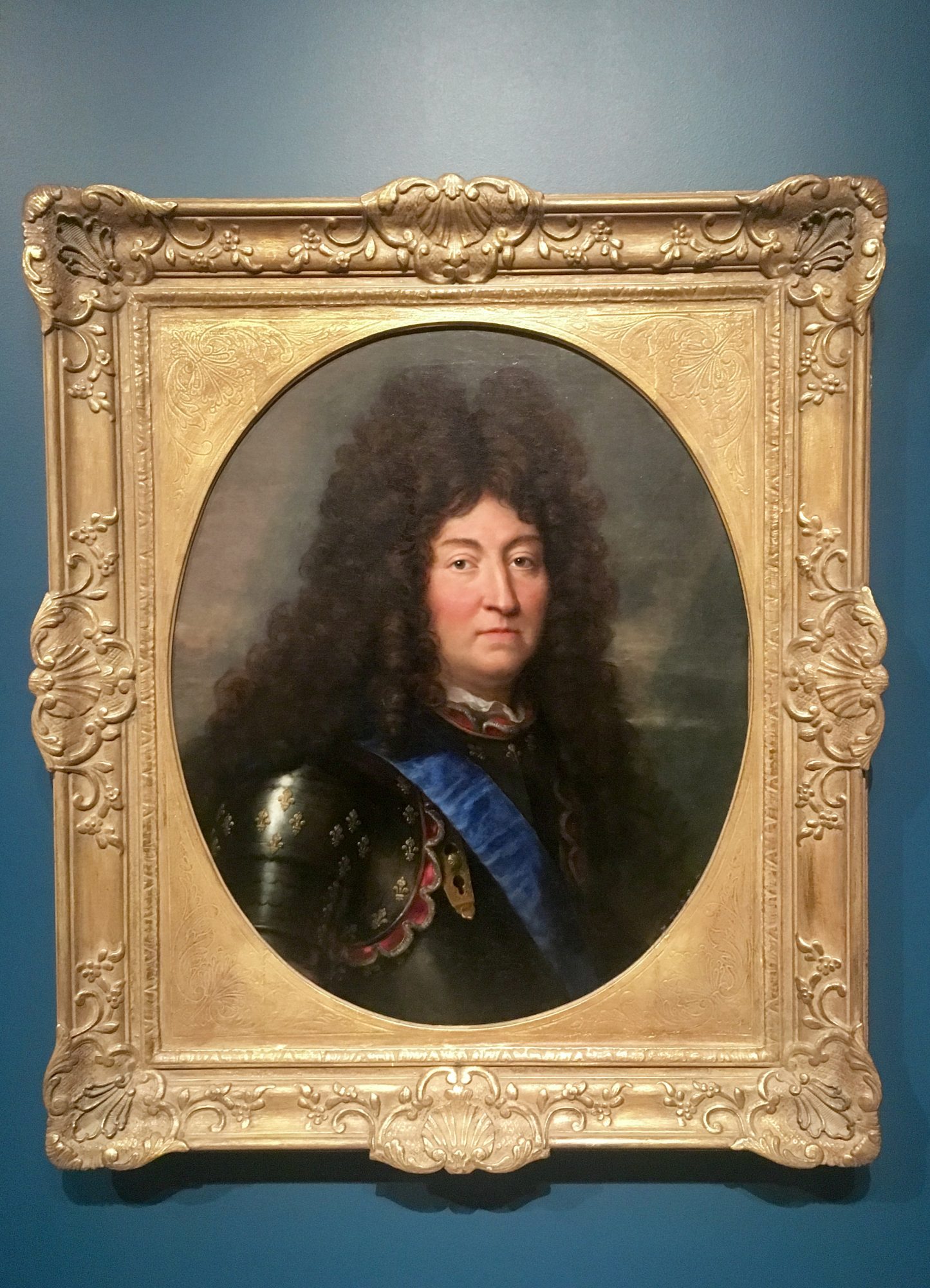 Louis XIV dressed in Roman Style Painting by Pierre Mignard - Fine