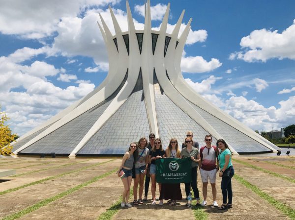 CSU students studying politics abroad in Brazil