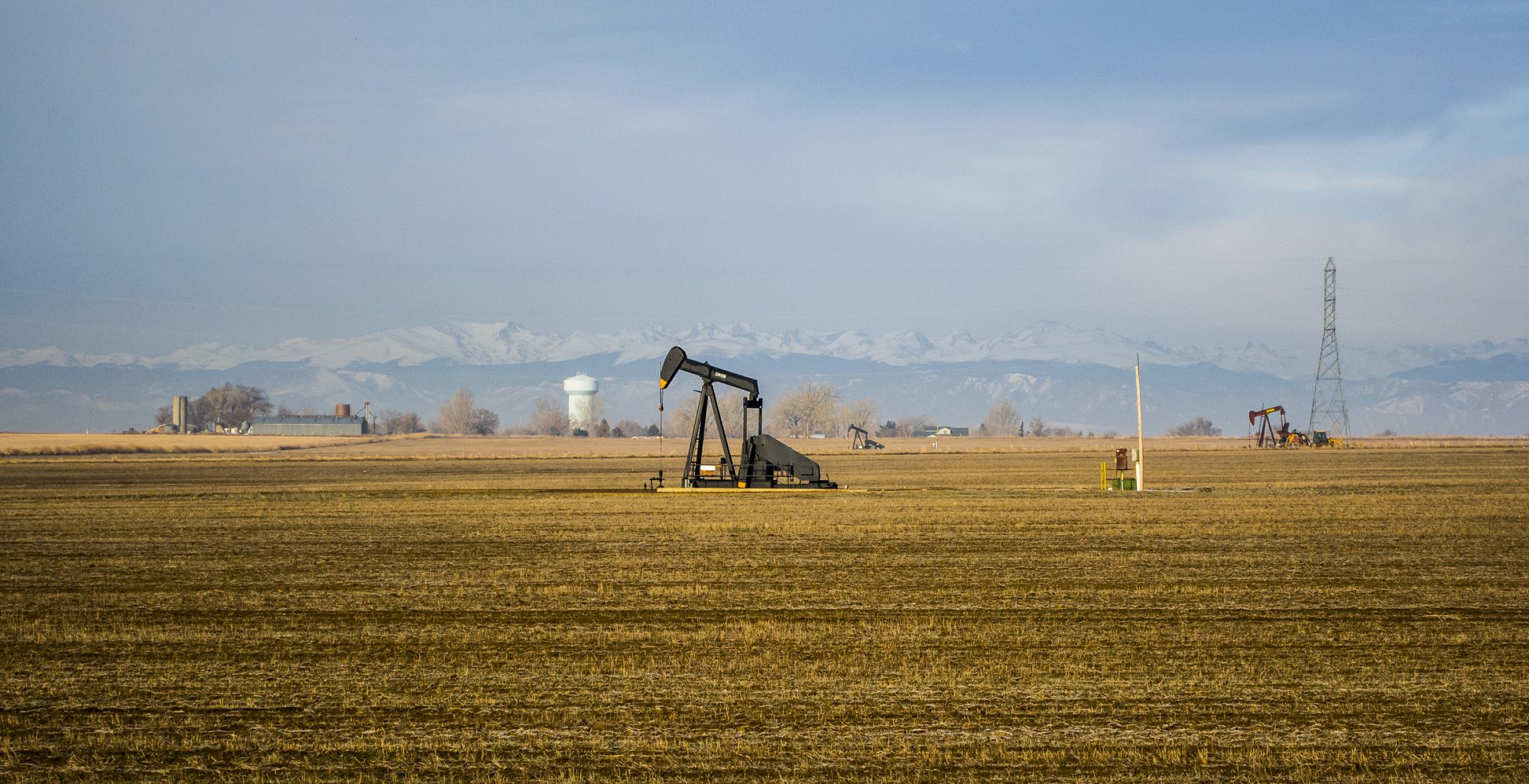 Fracking wells found in northeast Colorado.